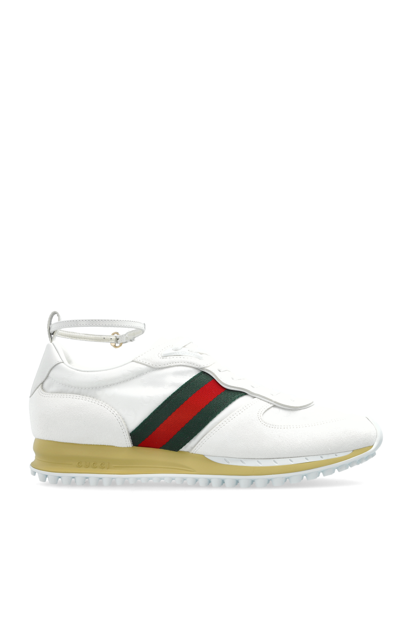 スニーカー GUCCI SNEAKER (832918AAEZM 9067) White Sports shoes with a